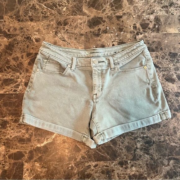 Mossimo Jean Shorts 8/29 Mid Rise Midi Casual Shorts Super Stretch - Picture 11 of 12